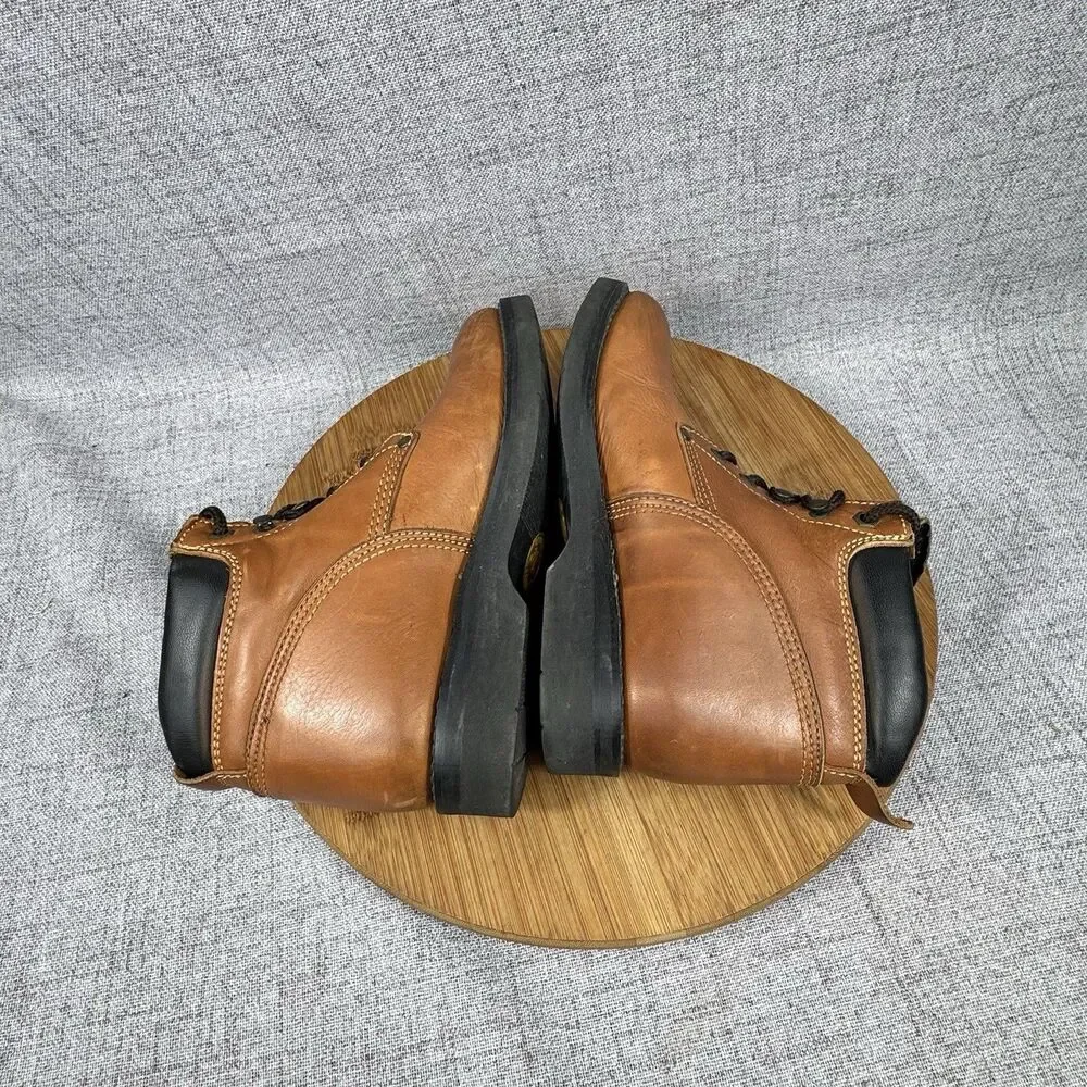 Justin Boots Youth Size 3.5 D Original Work Leather Western